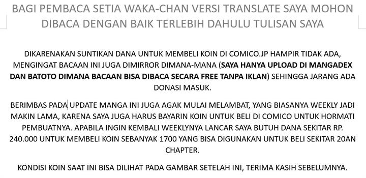 Waka-chan Is Flirty Again Chapter 195 - halaman 34