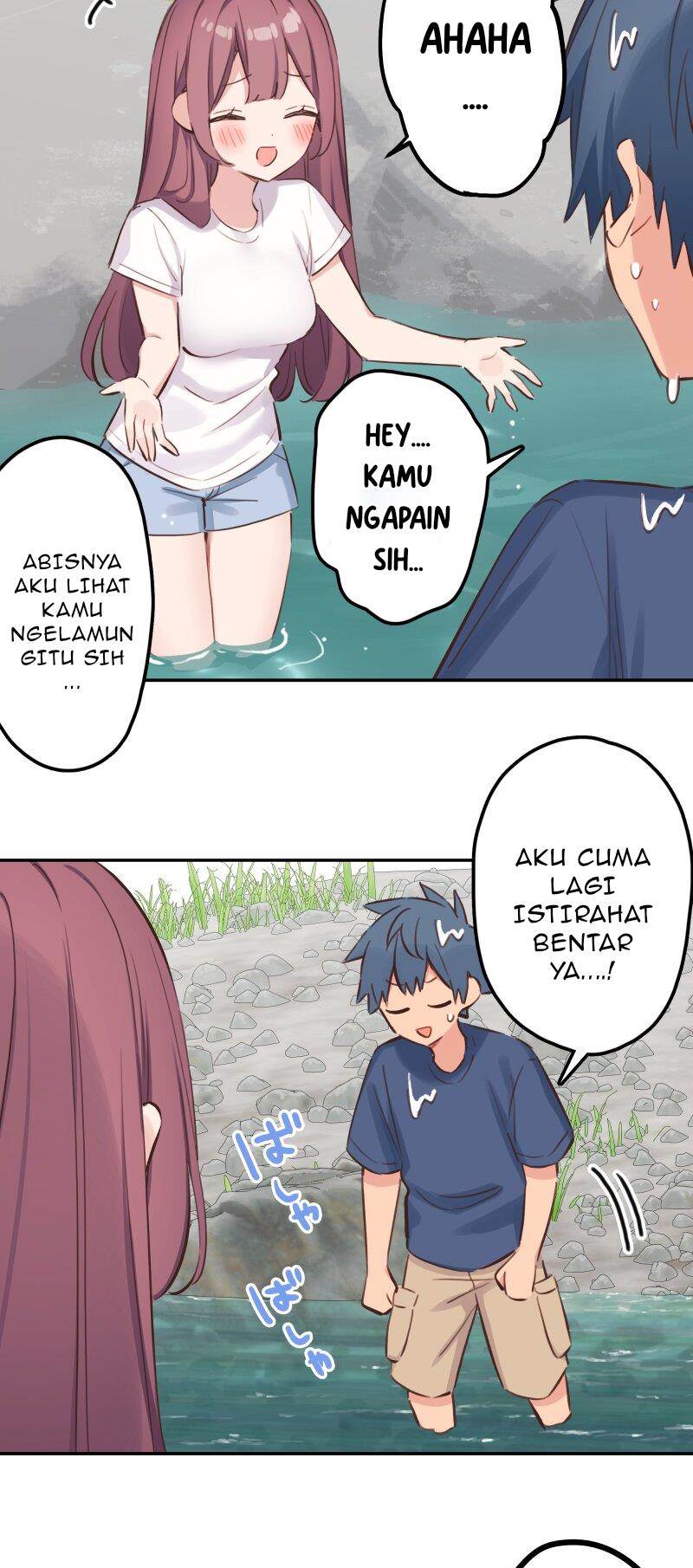 Waka-chan Is Flirty Again Chapter 203 - halaman 18