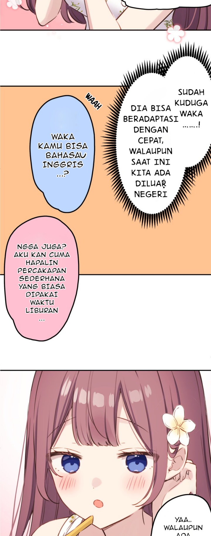 Waka-chan Is Flirty Again Chapter 215 - halaman 18