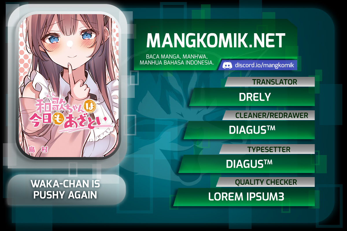 Waka-chan Is Flirty Again Chapter 24 - halaman 1