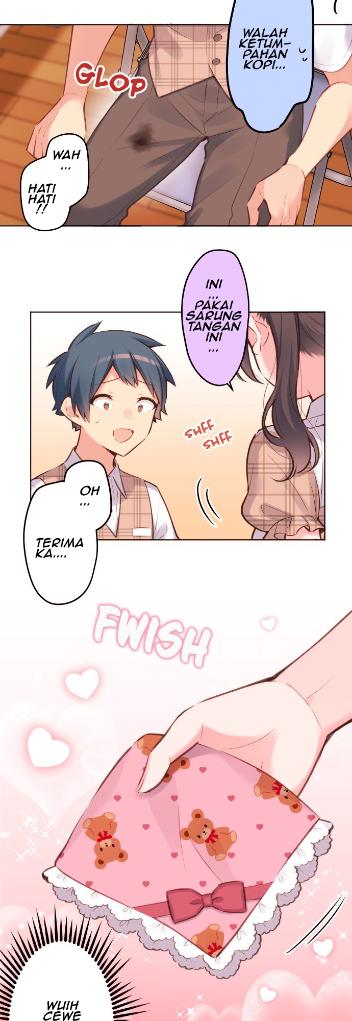 Waka-chan Is Flirty Again Chapter 32 - halaman 17
