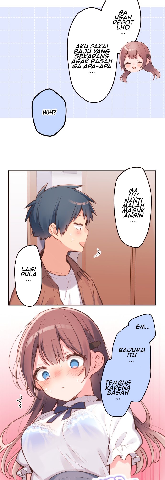Waka-chan Is Flirty Again Chapter 36 - halaman 8