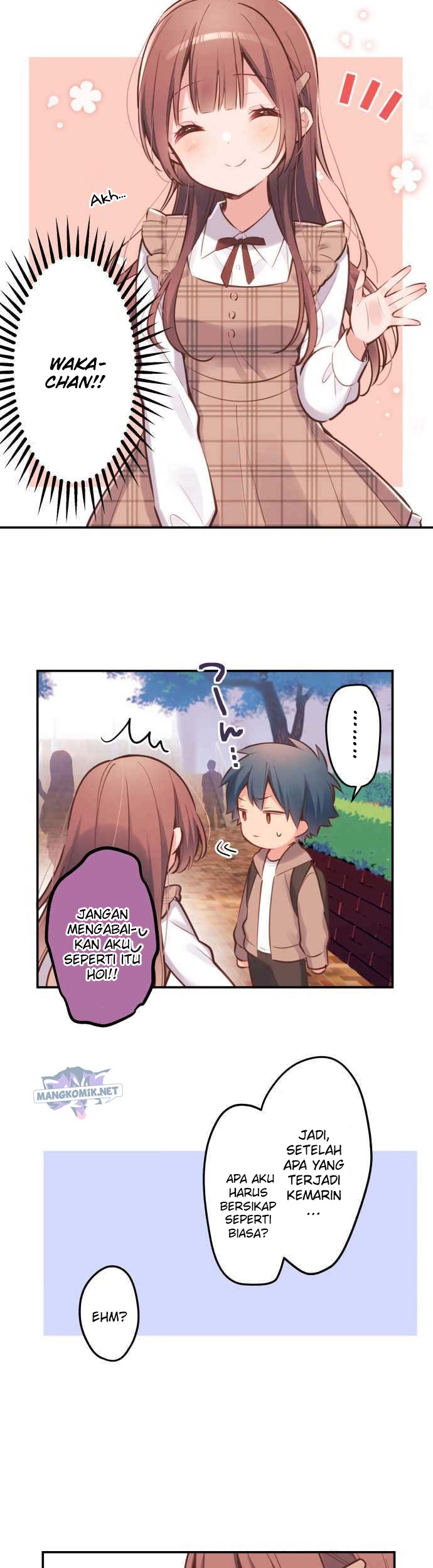 Waka-chan Is Flirty Again Chapter 4 - halaman 6