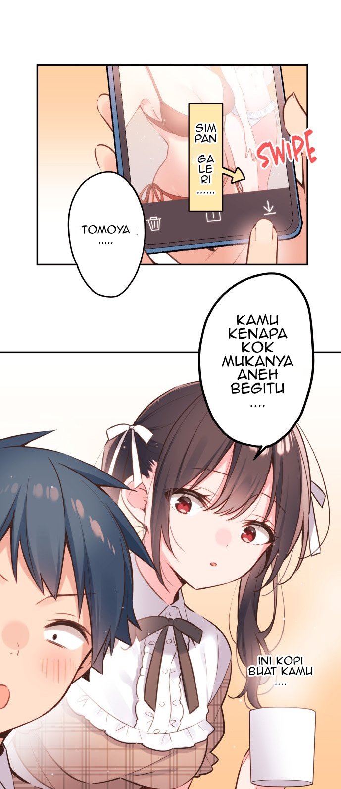 Waka-chan Is Flirty Again Chapter 46 - halaman 9