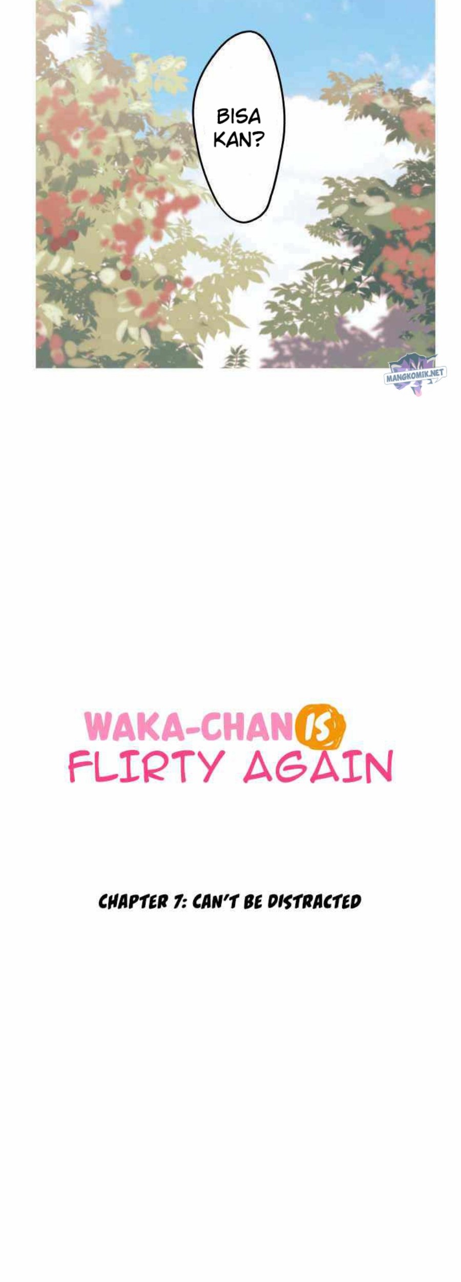 Waka-chan Is Flirty Again Chapter 7 - halaman 3