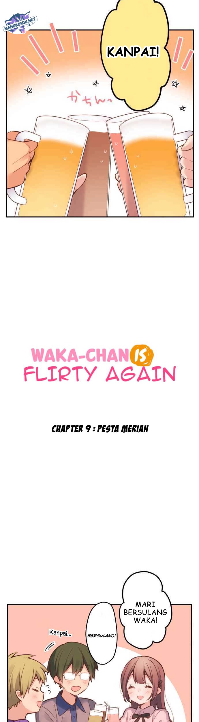 Waka-chan Is Flirty Again Chapter 9 - halaman 3