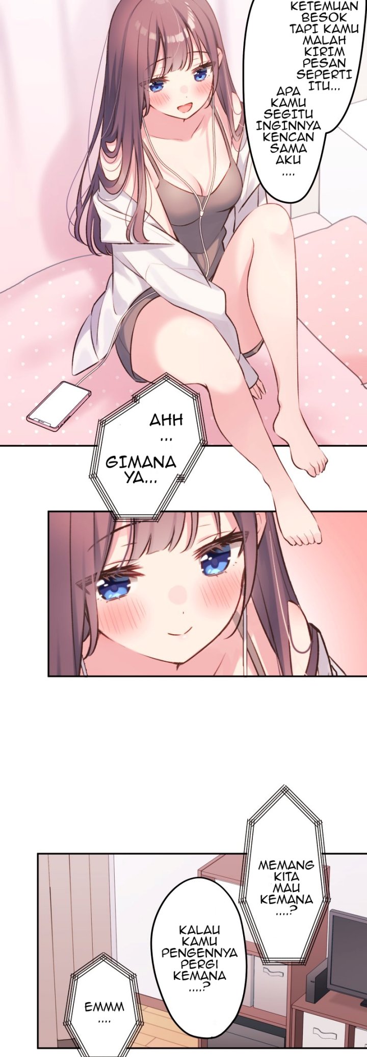 Waka-chan Is Flirty Again Chapter 95 - halaman 21