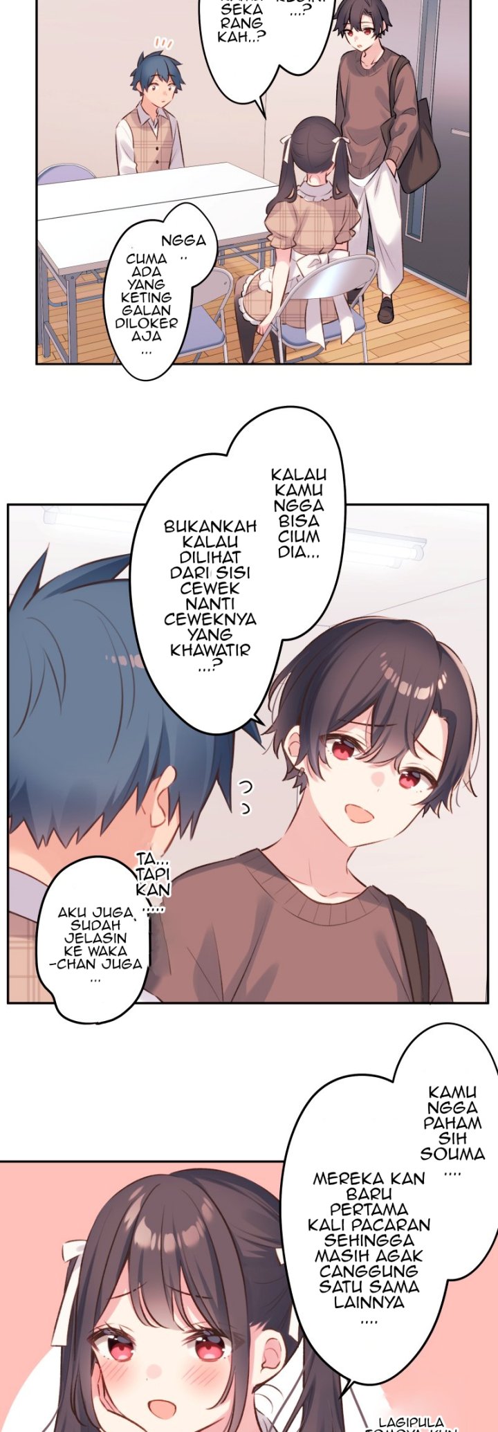 Waka-chan Is Flirty Again Chapter 95 - halaman 8