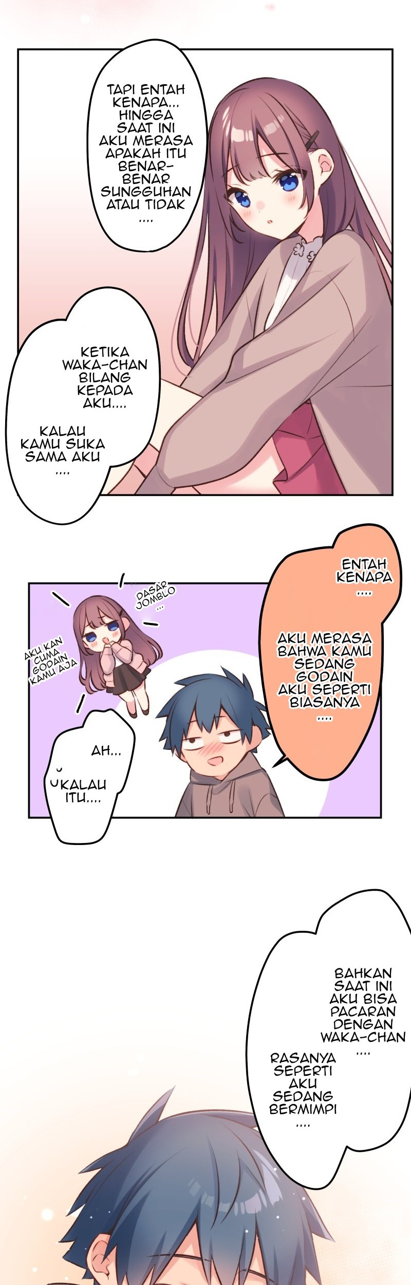 Waka-chan Is Flirty Again Chapter 97 - halaman 9