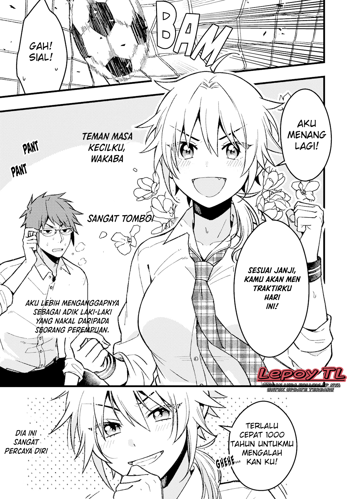 Wakaba-chan wa Wakarasetai! Chapter 1 - halaman 5