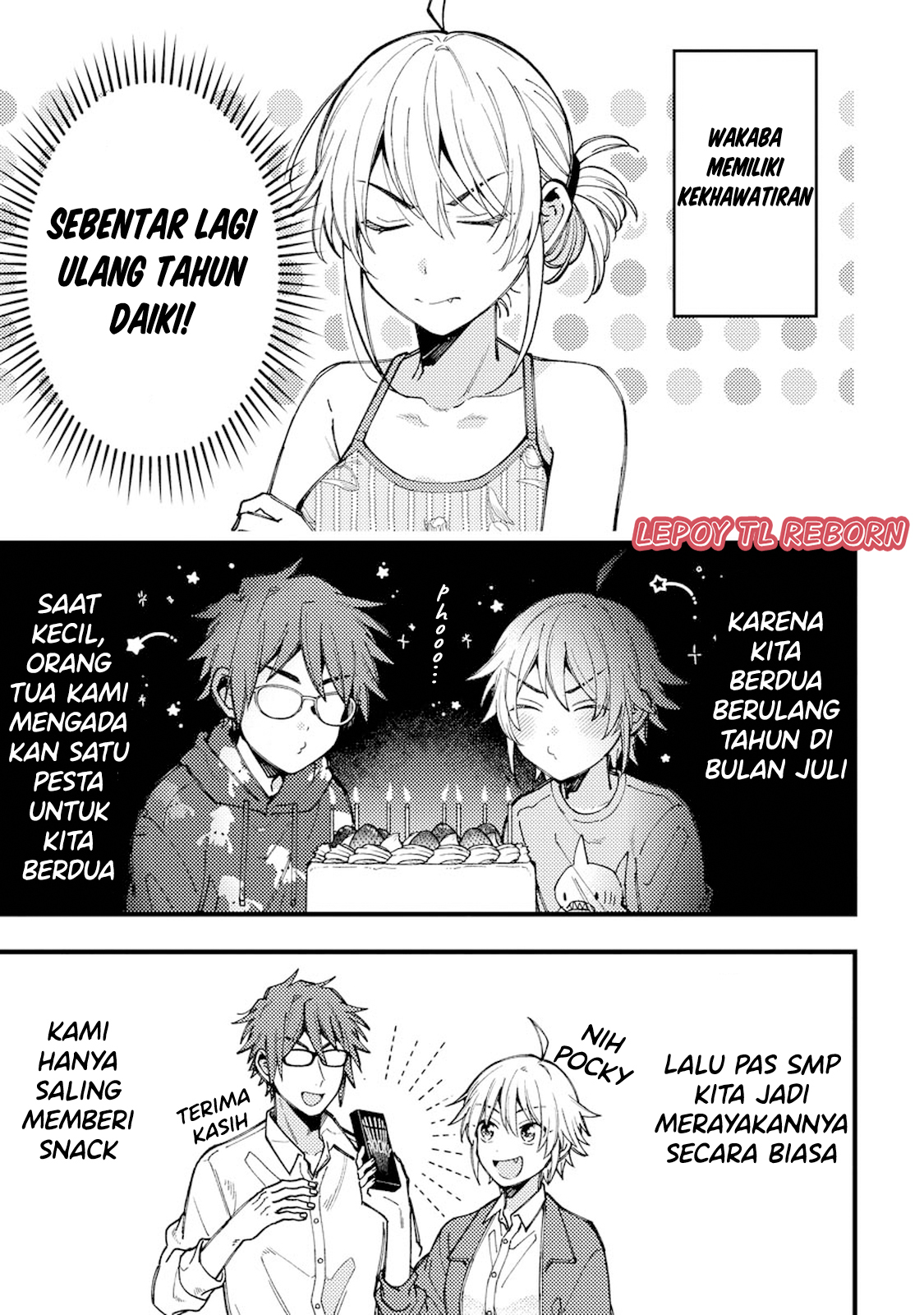 Wakaba-chan wa Wakarasetai! Chapter 11 - halaman 1