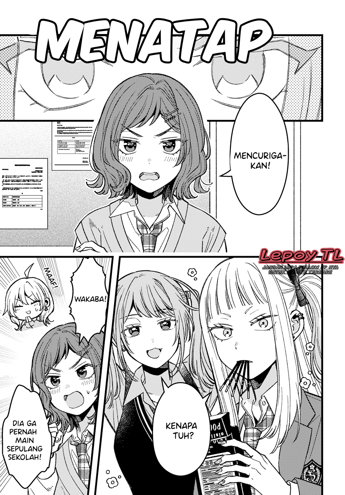 Wakaba-chan wa Wakarasetai! Chapter 4 - halaman 4