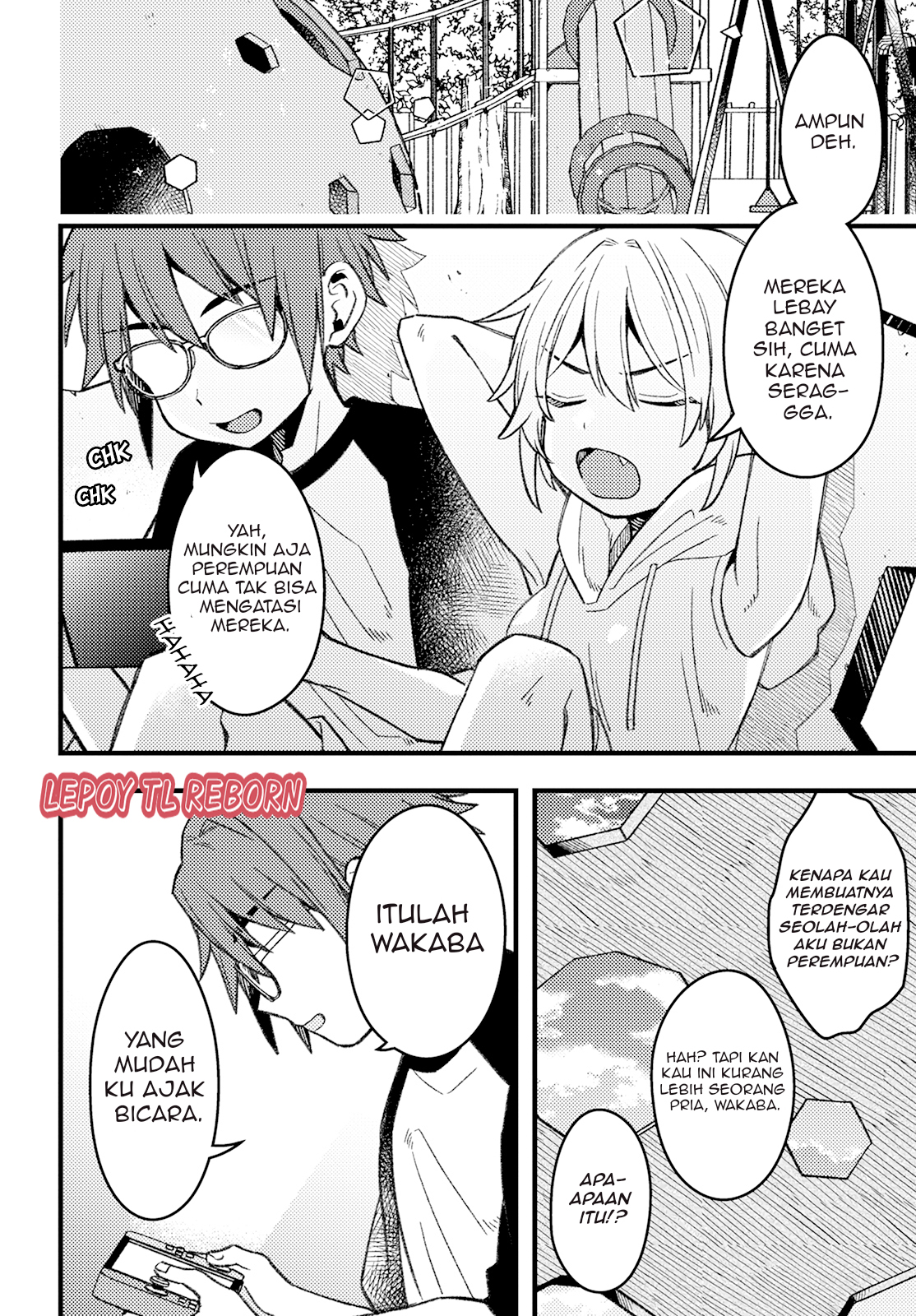 Wakaba-chan wa Wakarasetai! Chapter 5 - halaman 4