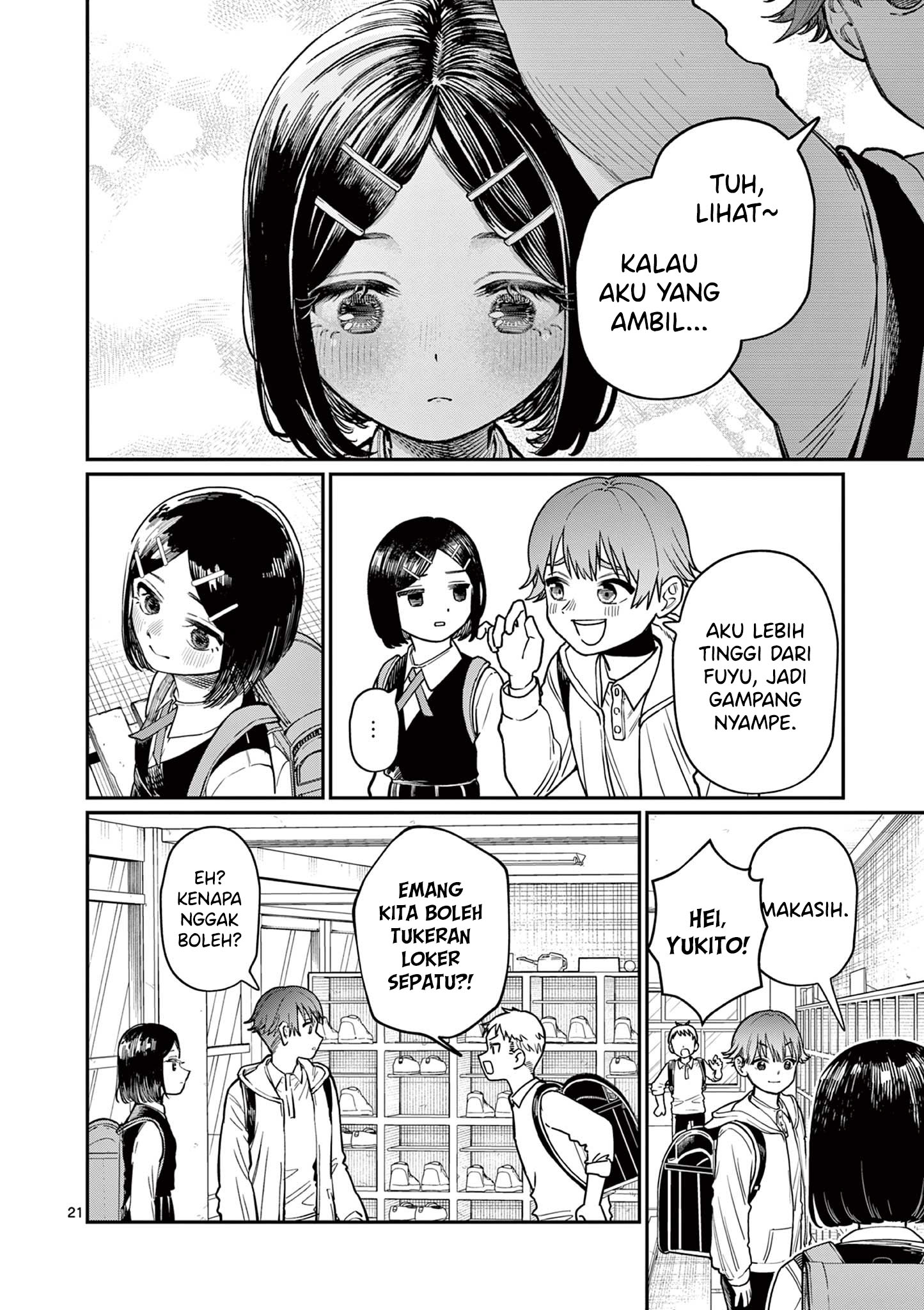 Wakaba-san Chi no Aoi Koi Chapter 1 - halaman 21