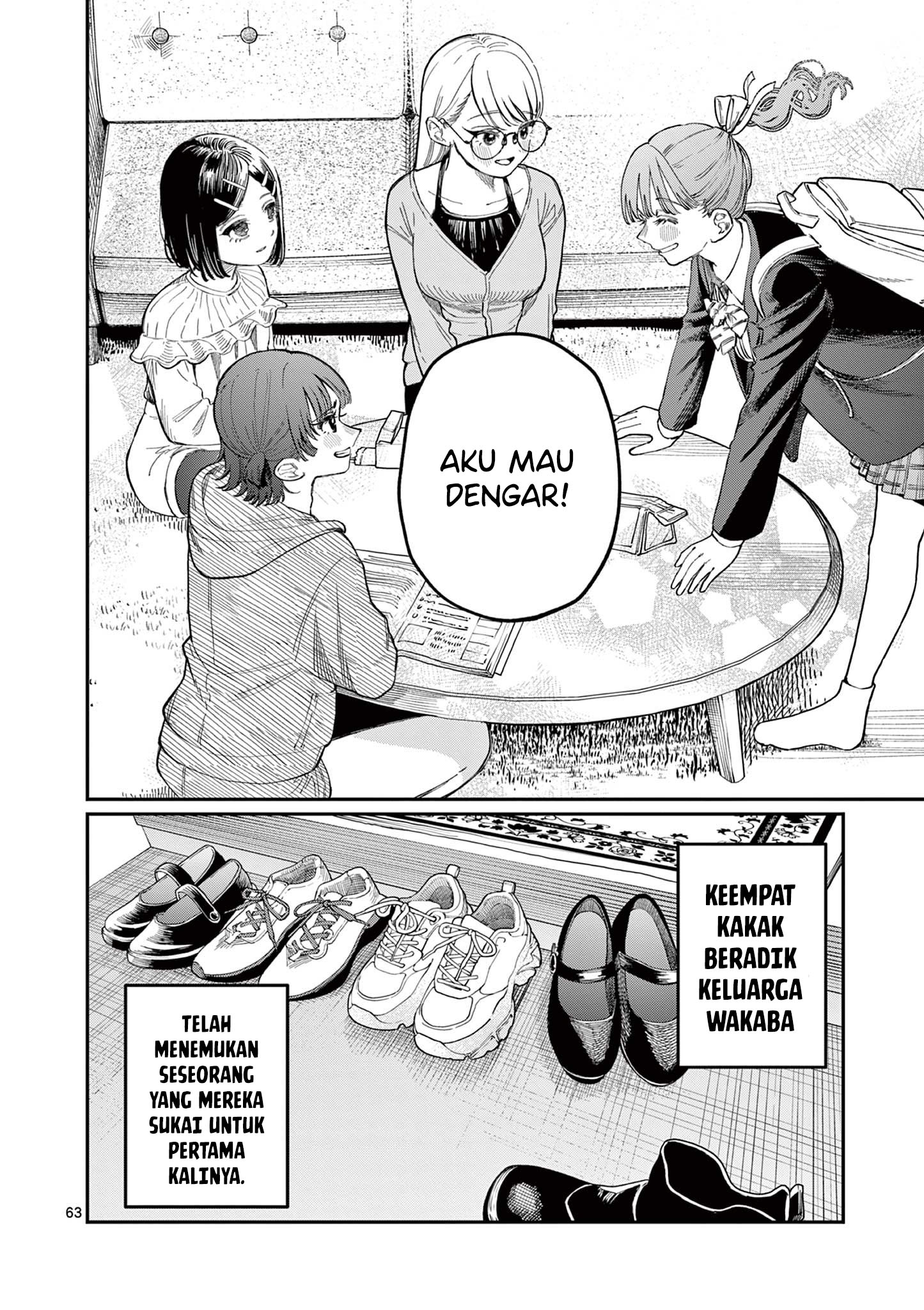 Wakaba-san Chi no Aoi Koi Chapter 1 - halaman 64