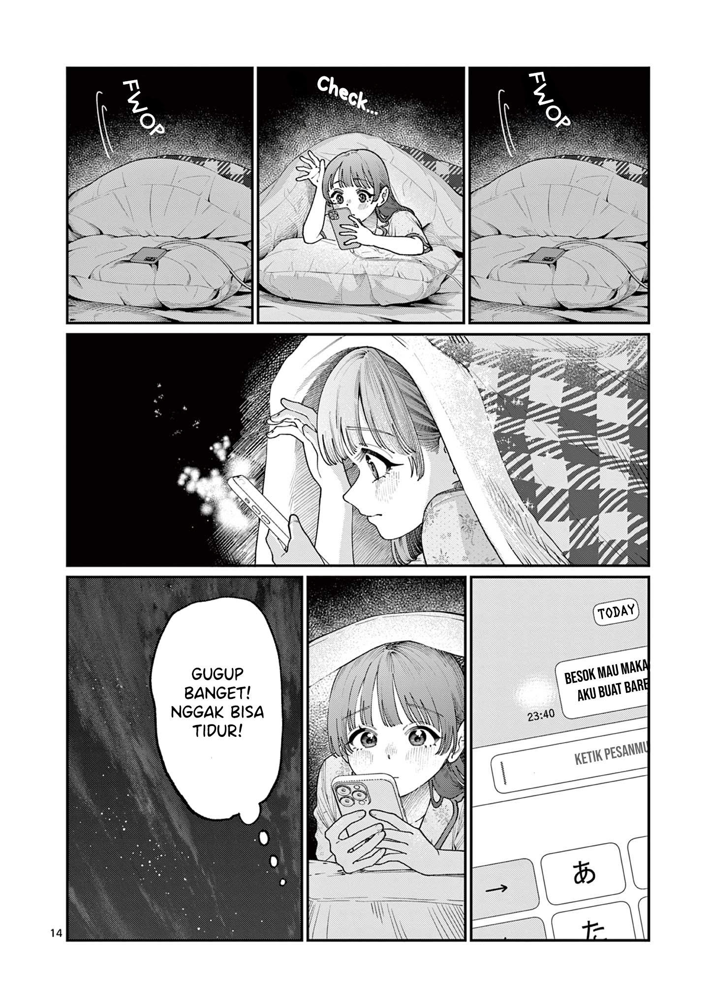 Wakaba-san Chi no Aoi Koi Chapter 14 - halaman 16