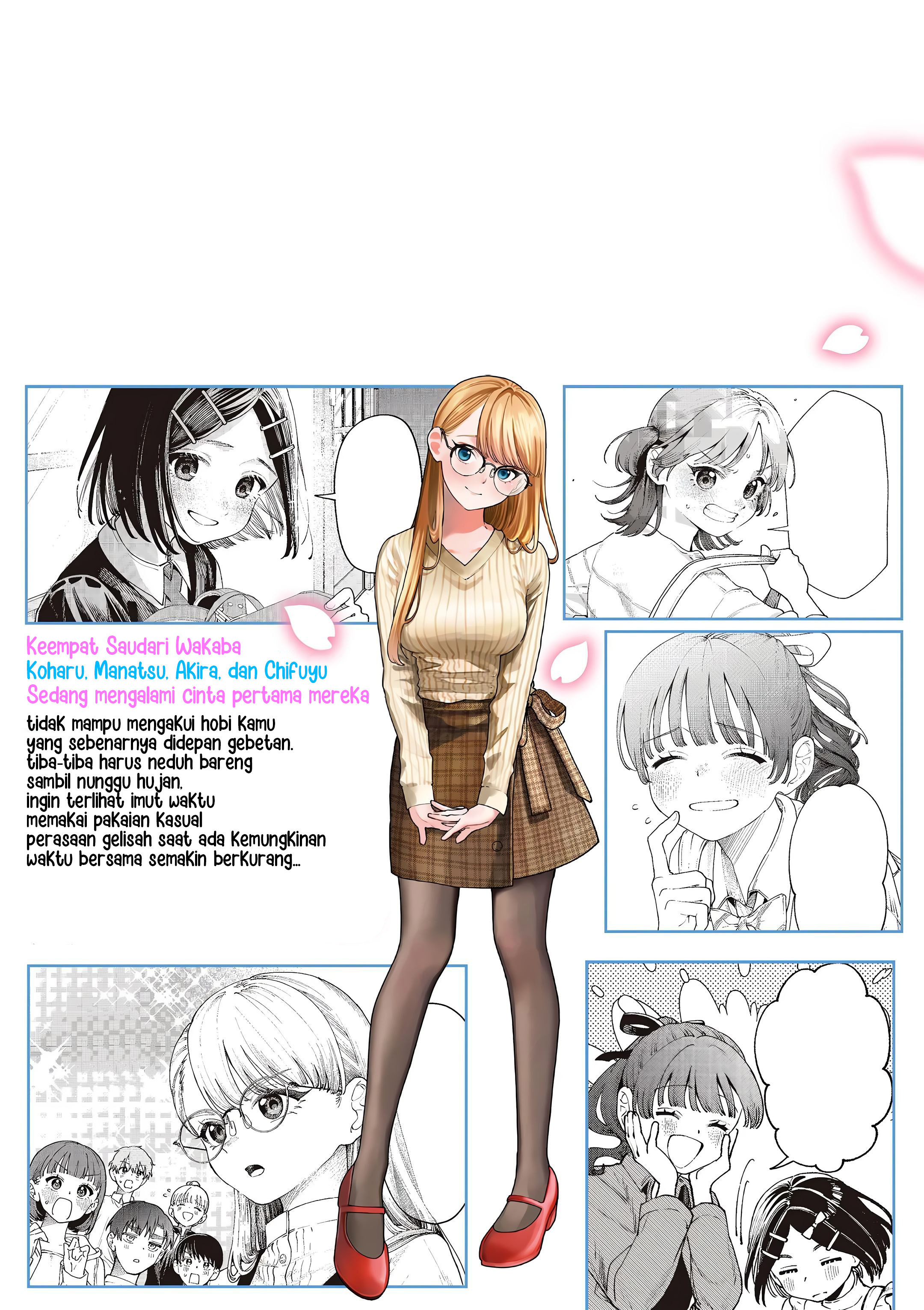 Wakaba-san Chi no Aoi Koi Chapter 15.5 - halaman 12