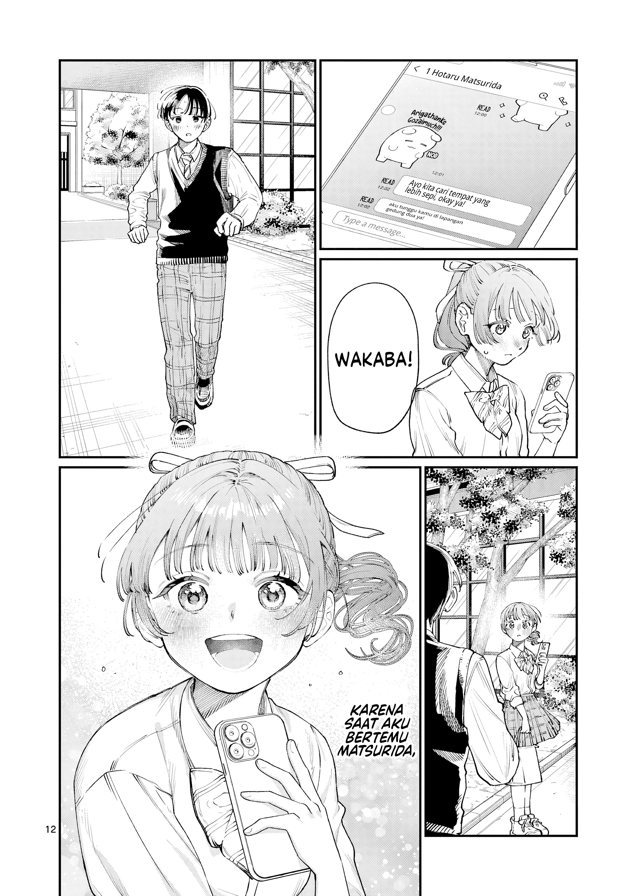 Wakaba-san Chi no Aoi Koi Chapter 15 - halaman 13
