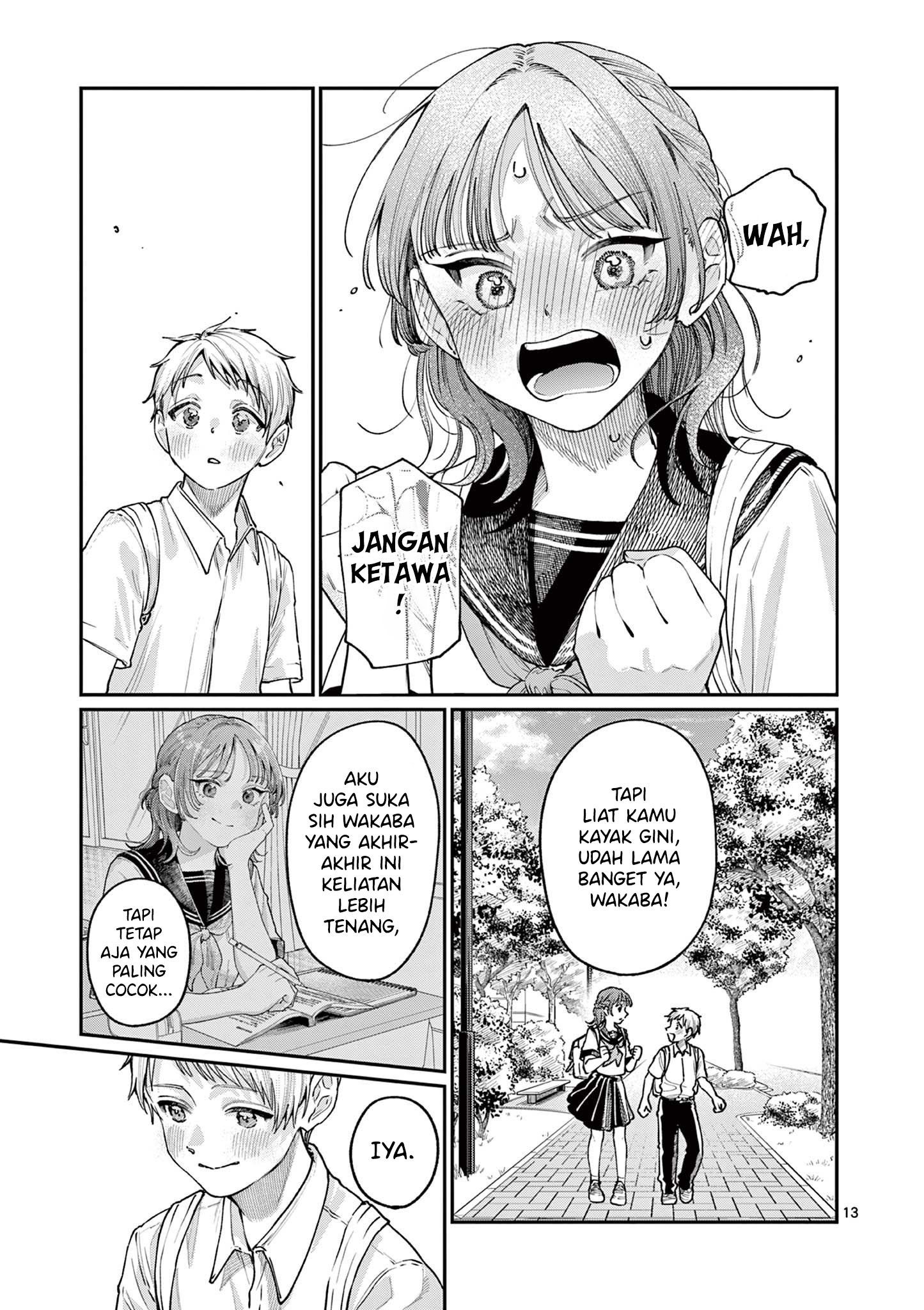 Wakaba-san Chi no Aoi Koi Chapter 28 - halaman 15