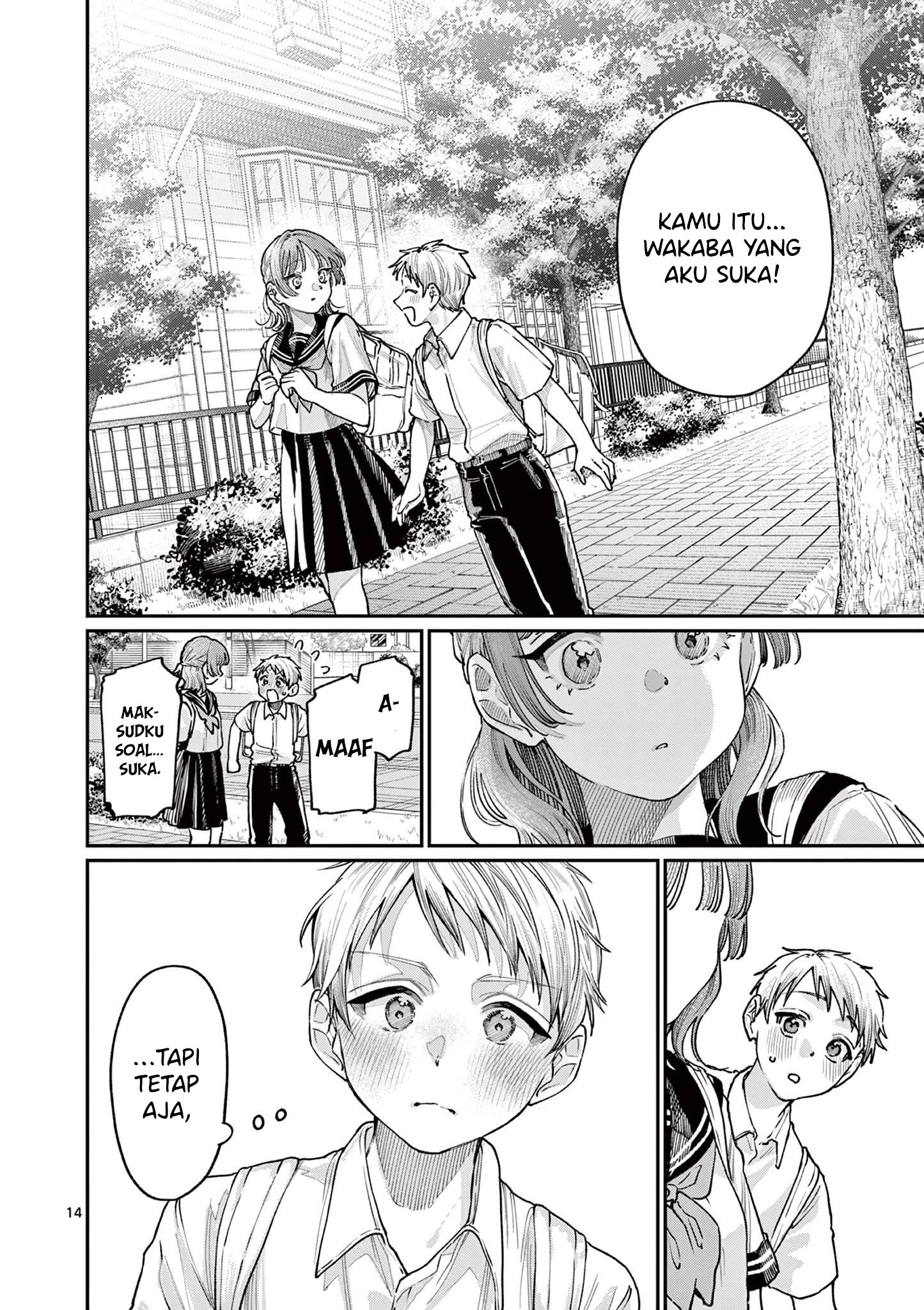 Wakaba-san Chi no Aoi Koi Chapter 28 - halaman 16