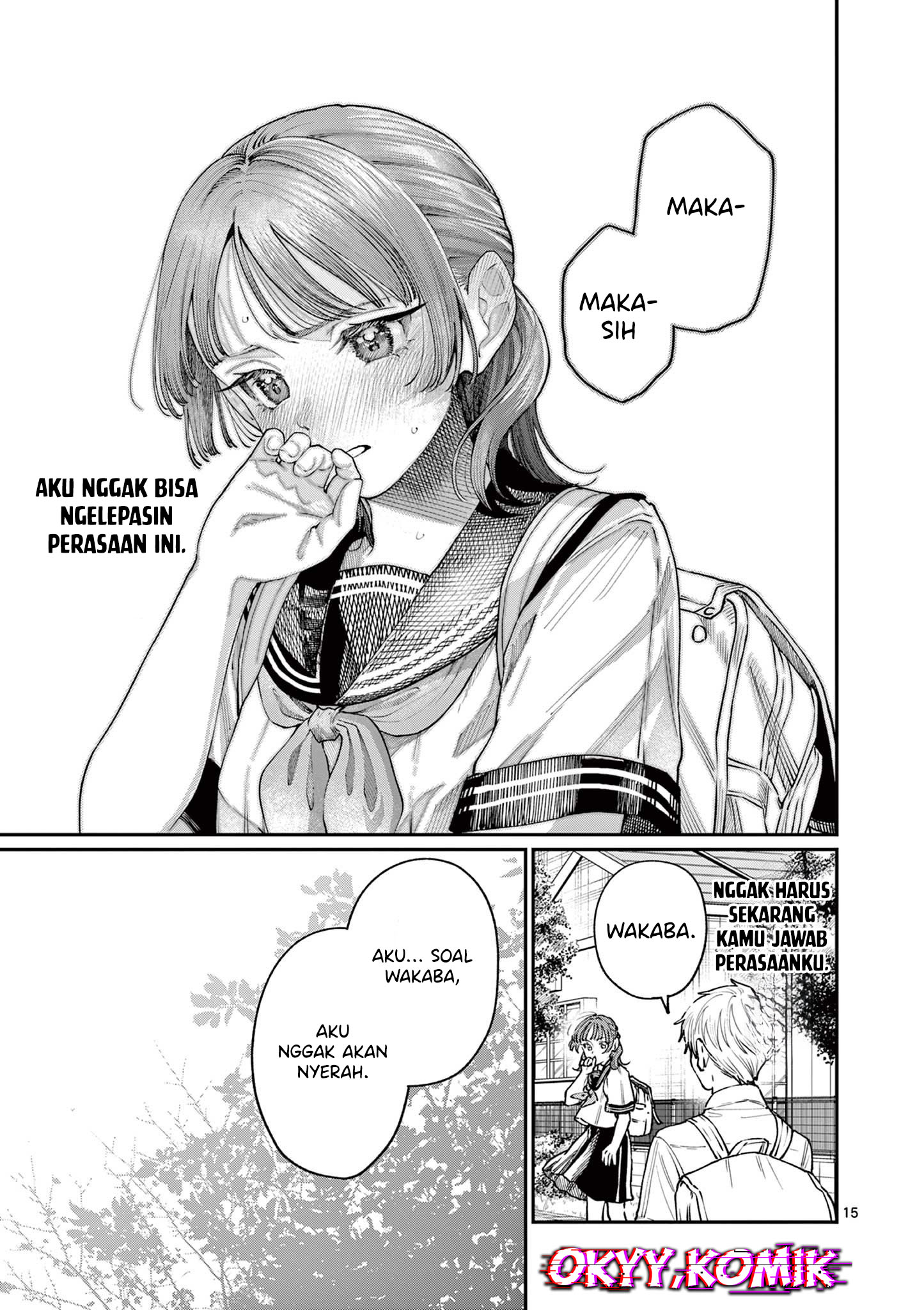 Wakaba-san Chi no Aoi Koi Chapter 28 - halaman 17
