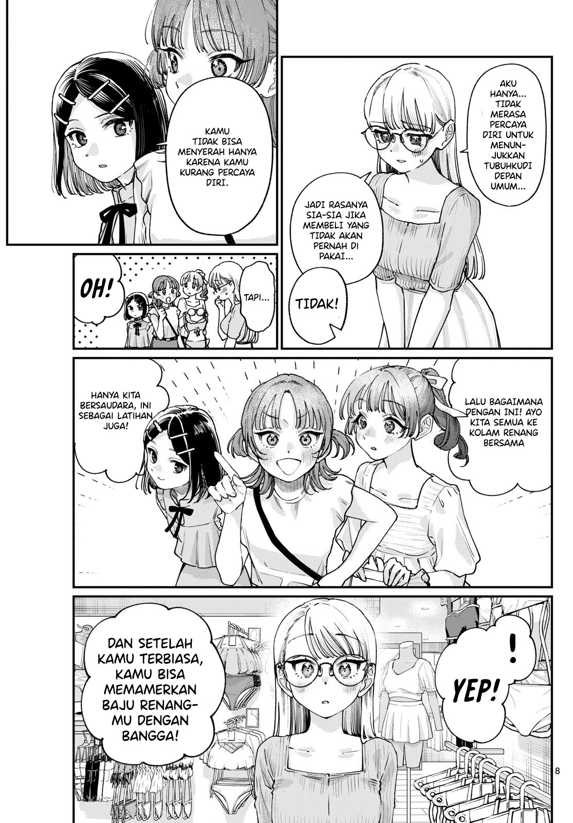 Wakaba-san Chi no Aoi Koi Chapter 29.5 - halaman 9