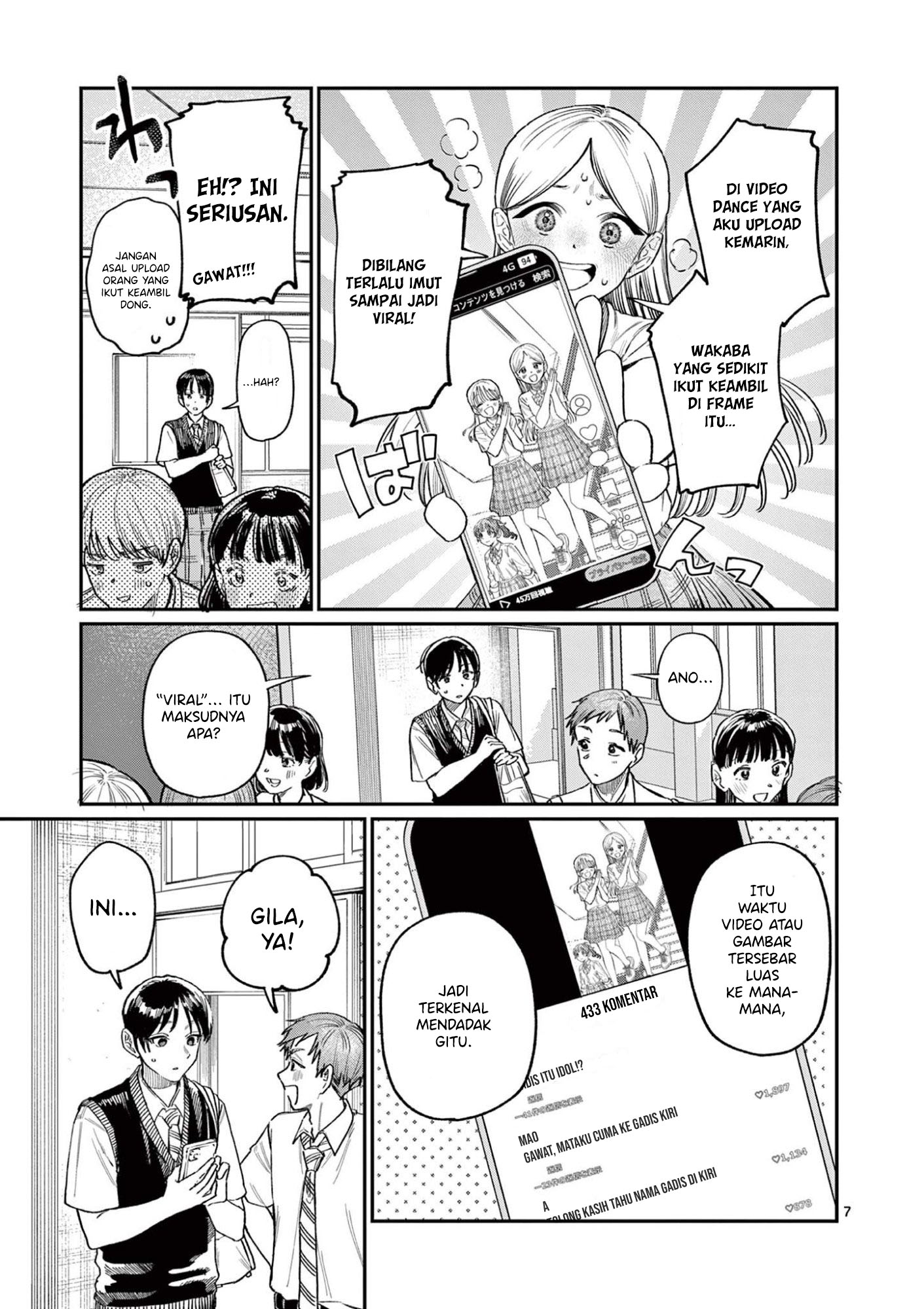 Wakaba-san Chi no Aoi Koi Chapter 32 - halaman 9