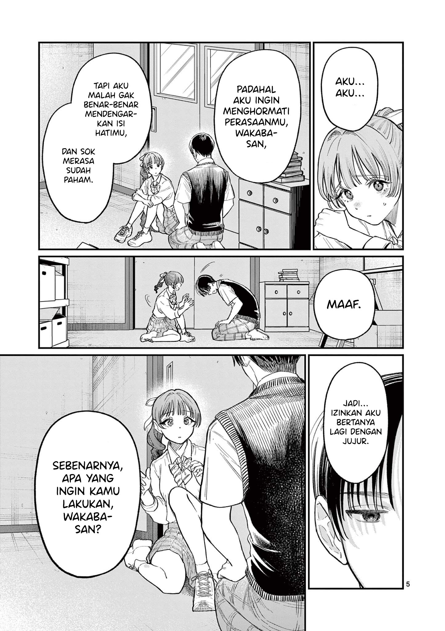 Wakaba-san Chi no Aoi Koi Chapter 33 - halaman 7