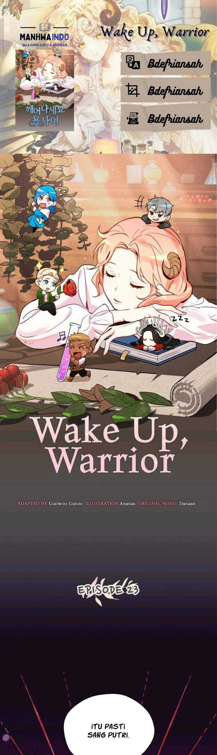 Wake Up, Warrior Chapter 23 - halaman 1