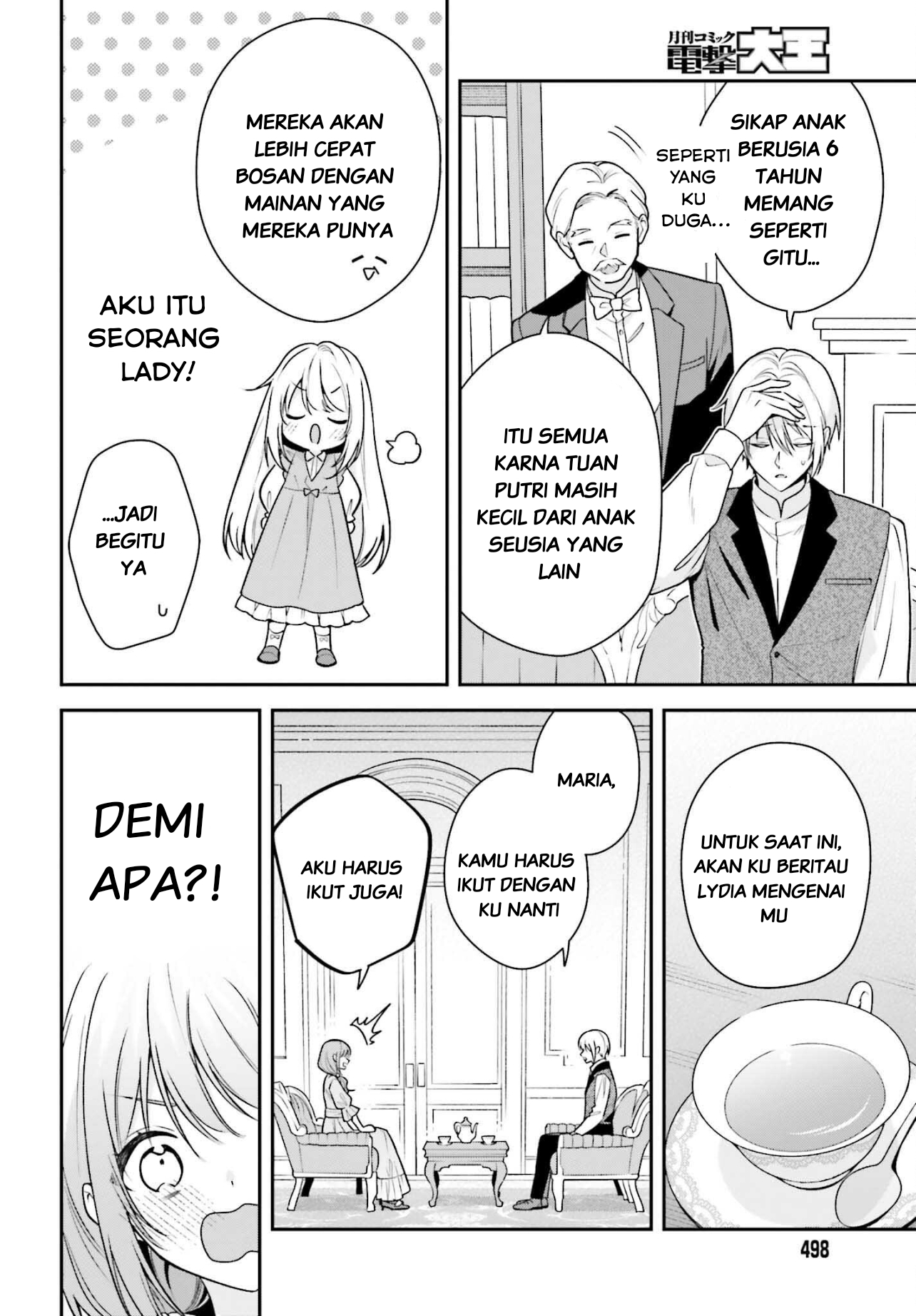 Wakeari Hakushaku-sama to Keiyaku Kekkon shitara, Gijou (Rokusai) no Keiyaku Haha ni Natteshimaimashita. Chapter 2 - halaman 21