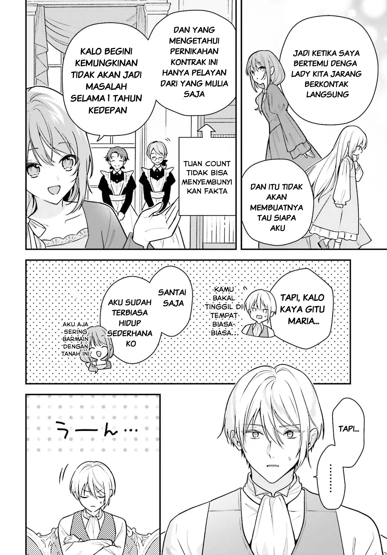 Wakeari Hakushaku-sama to Keiyaku Kekkon shitara, Gijou (Rokusai) no Keiyaku Haha ni Natteshimaimashita. Chapter 2 - halaman 5