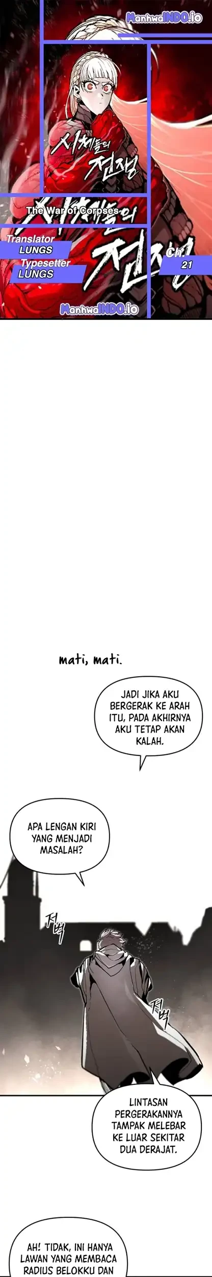 War of Corpses Chapter 21 - halaman 1