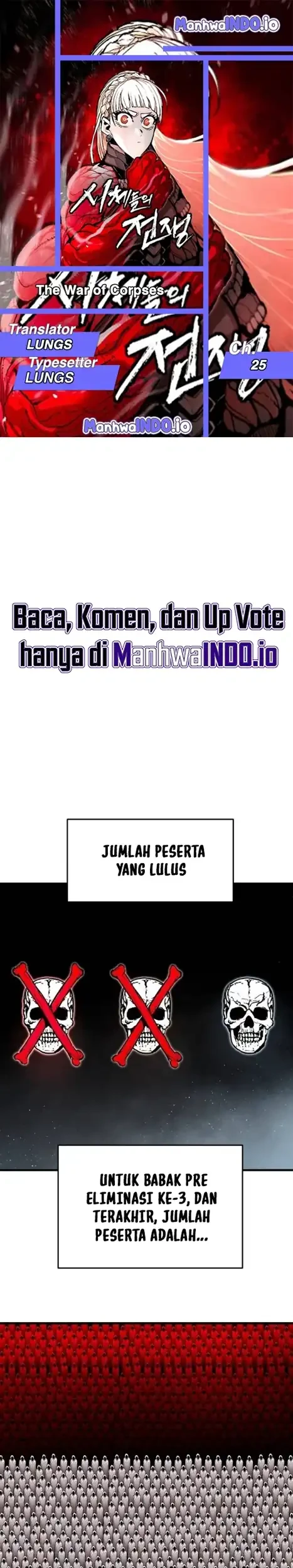 War of Corpses Chapter 25 - halaman 1