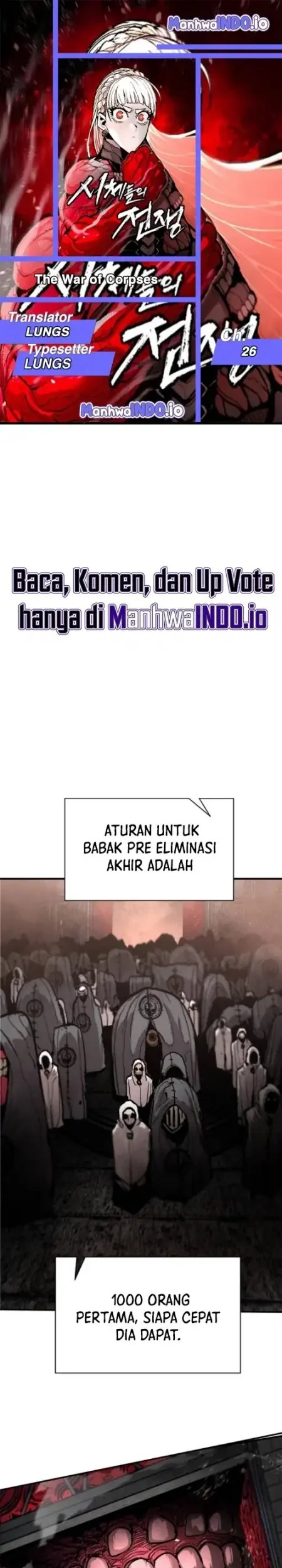 War of Corpses Chapter 26 - halaman 1