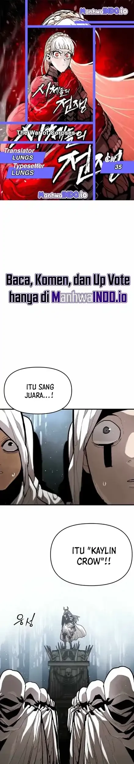 War of Corpses Chapter 35 - halaman 1