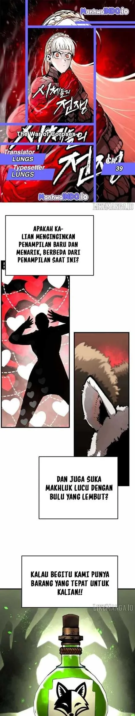 War of Corpses Chapter 39 - halaman 1