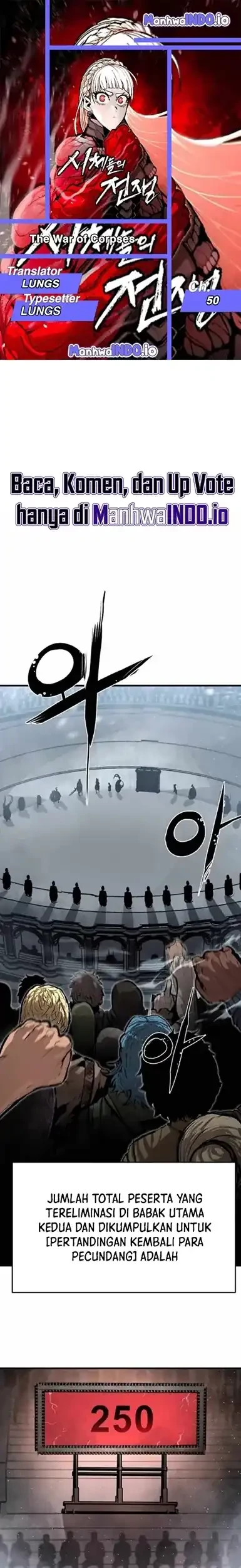 War of Corpses Chapter 50 - halaman 1