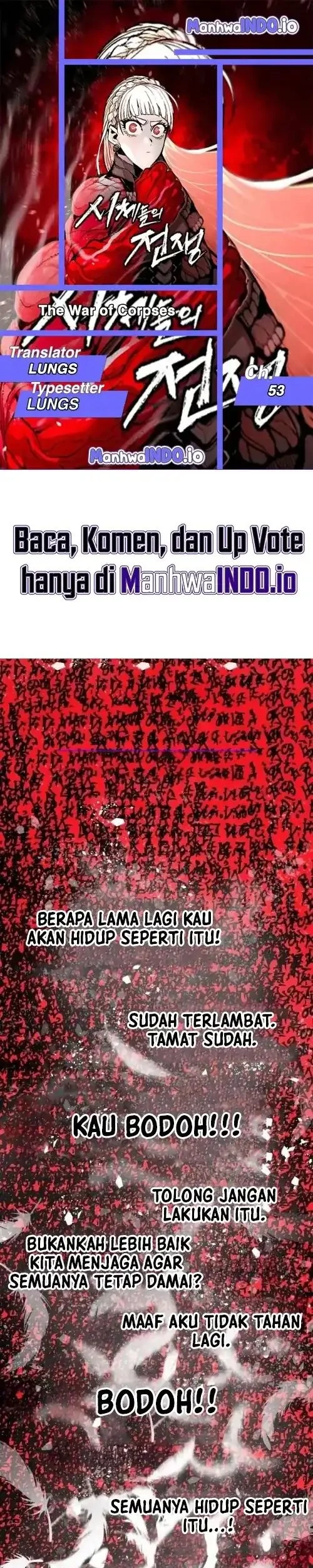 War of Corpses Chapter 53 - halaman 1