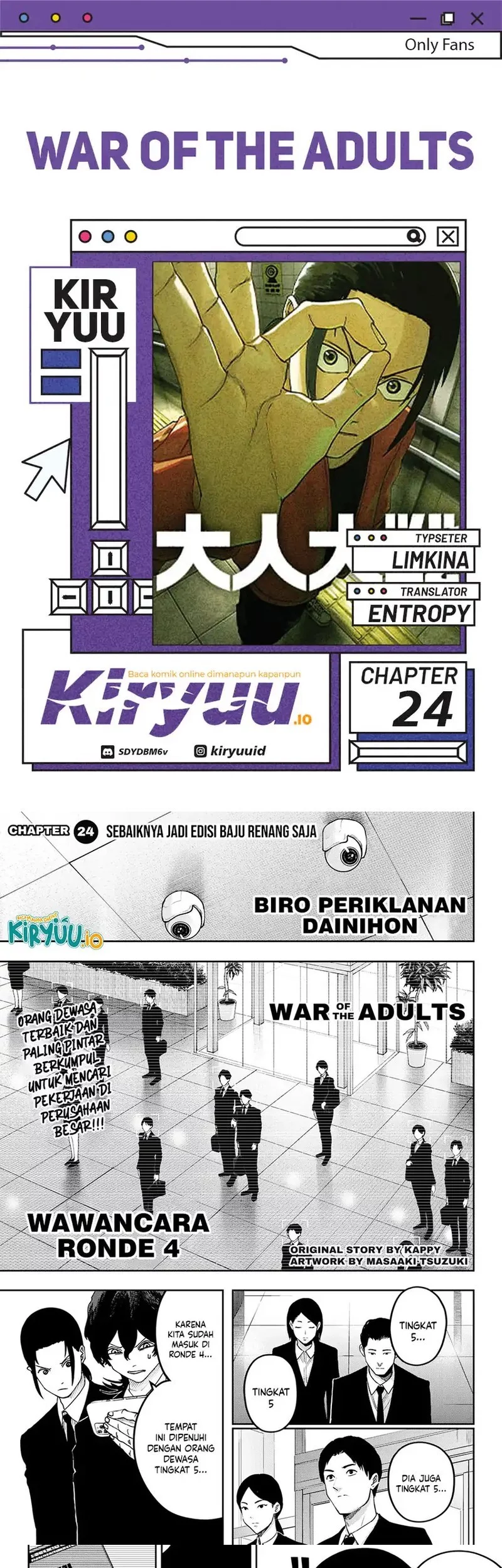War of the Adults Chapter 24 - halaman 1
