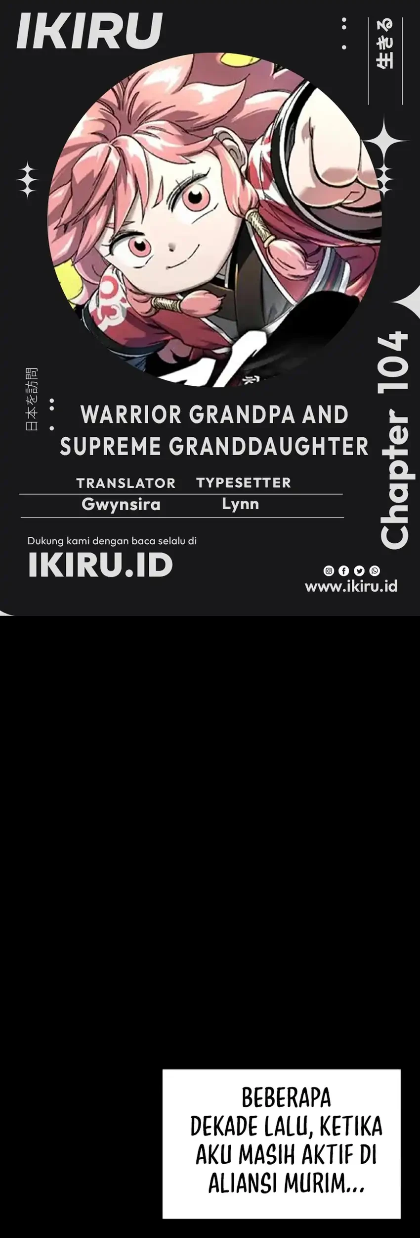 Warrior Grandpa and Supreme Granddaughter Chapter 104 - halaman 1