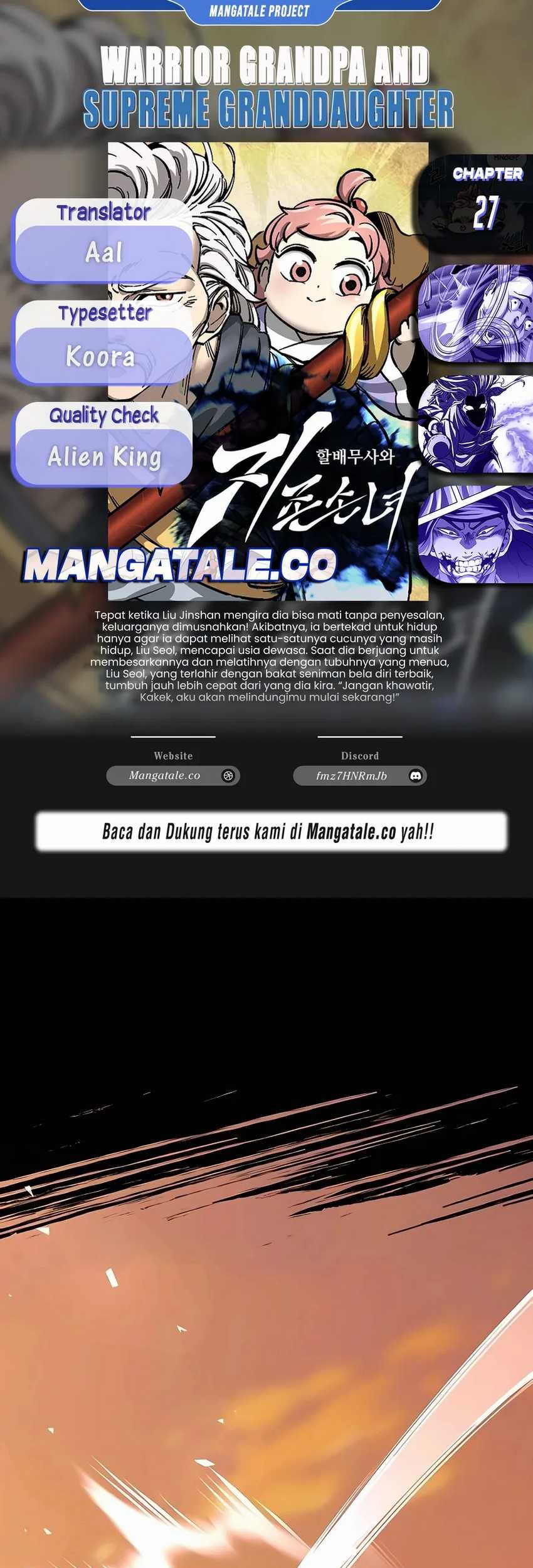 Warrior Grandpa and Supreme Granddaughter Chapter 27 - halaman 1
