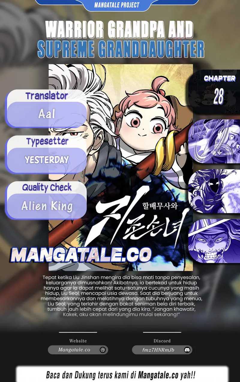 Warrior Grandpa and Supreme Granddaughter Chapter 28 - halaman 1