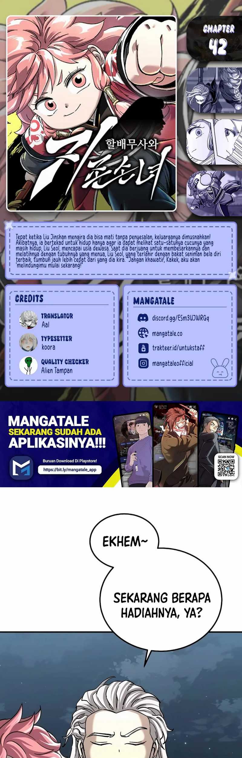 Warrior Grandpa and Supreme Granddaughter Chapter 42 - halaman 1