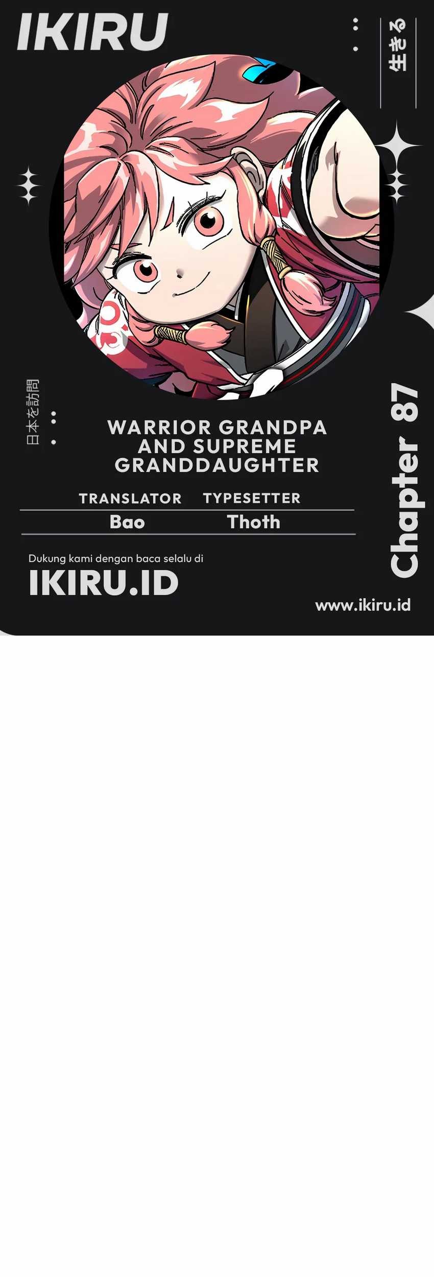 Warrior Grandpa and Supreme Granddaughter Chapter 87 - halaman 1