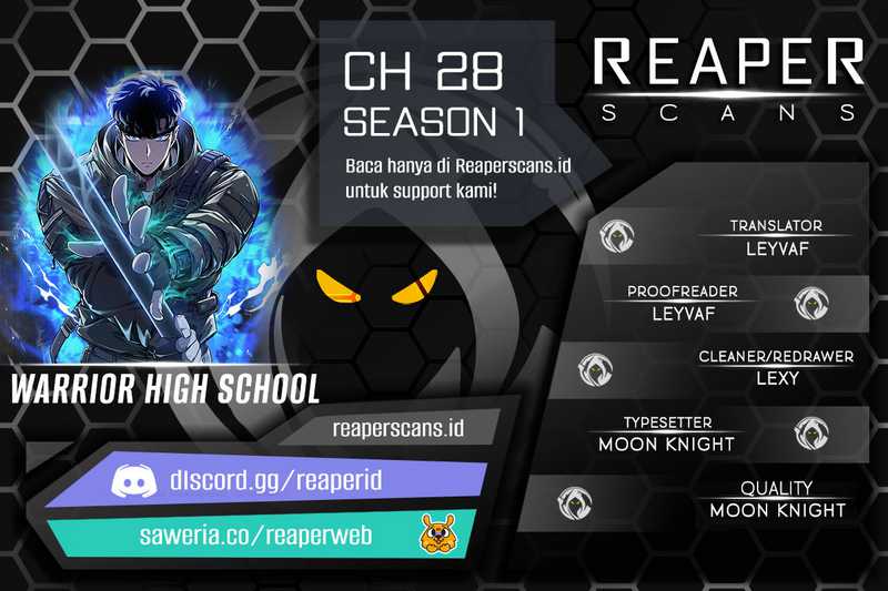 Warrior High School – Dungeon Raid Department Chapter 28 - halaman 1