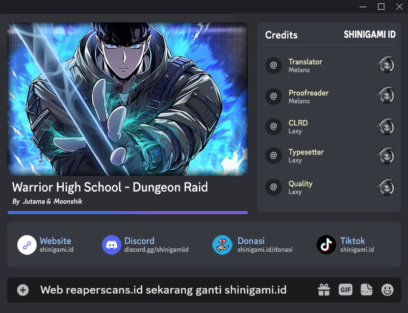 Warrior High School – Dungeon Raid Department Chapter 39 - halaman 1