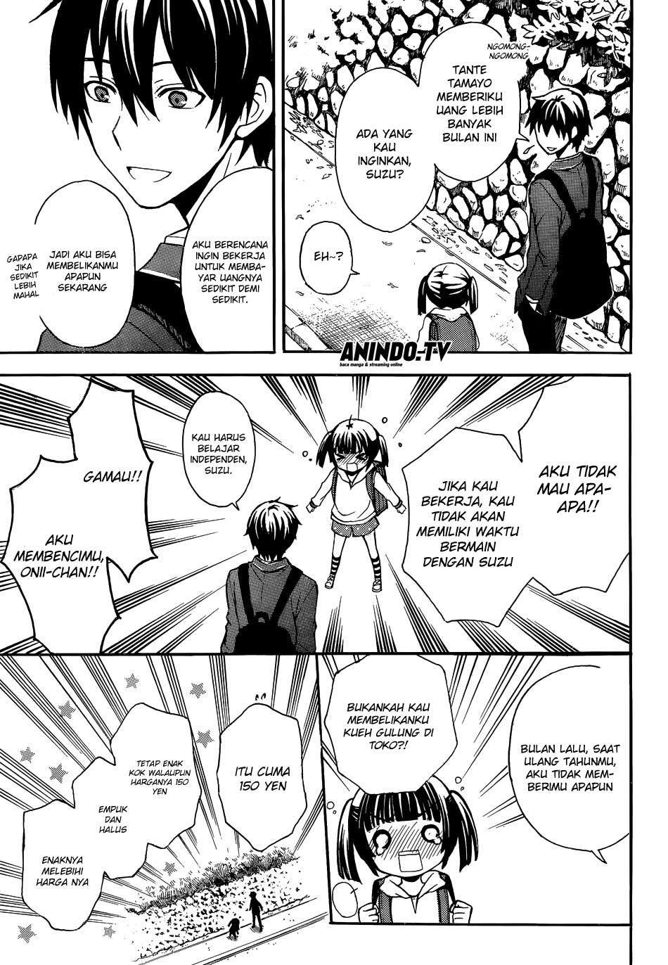 Watari-kun no xx ga Houkai Sunzen Chapter 1 - halaman 18
