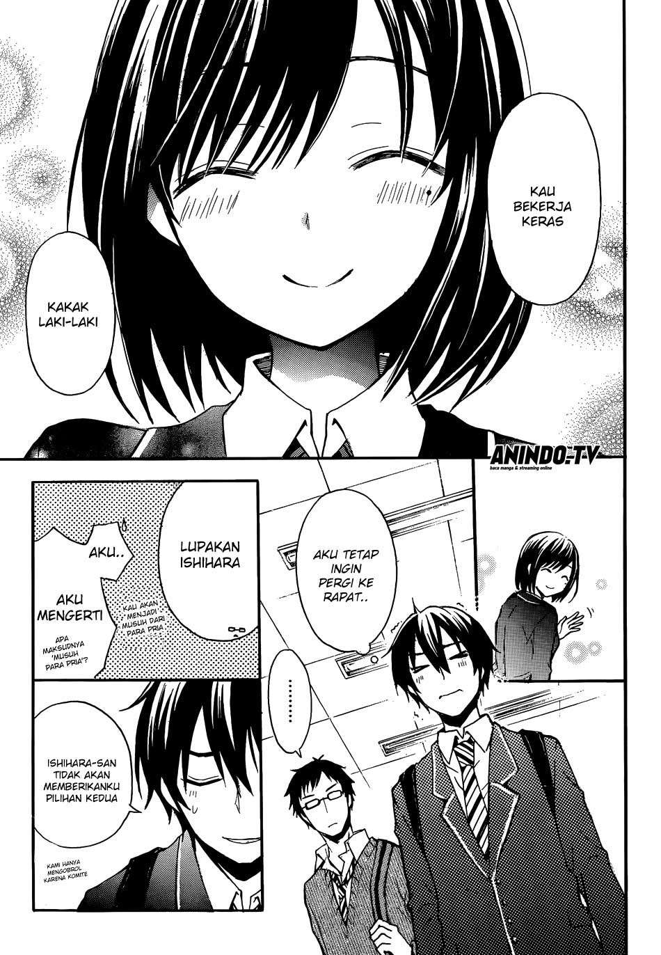 Watari-kun no xx ga Houkai Sunzen Chapter 1 - halaman 24