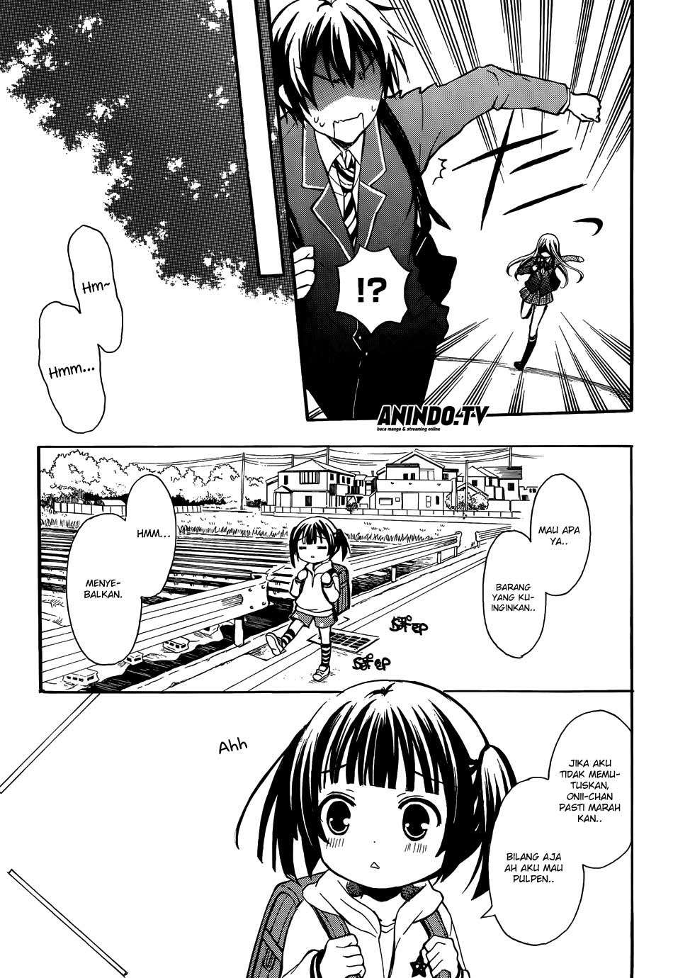 Watari-kun no xx ga Houkai Sunzen Chapter 1 - halaman 34