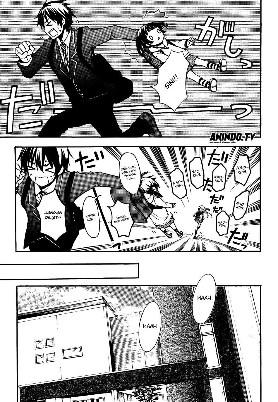 Watari-kun no xx ga Houkai Sunzen Chapter 1 - halaman 36